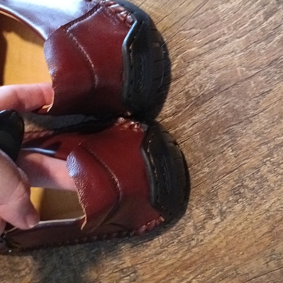 Mens leather slip on loafers rich brown. New🖤sz10 - Picture 3 of 6